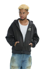 RVS Labs: "Etoile" Rhinestone Hoodie