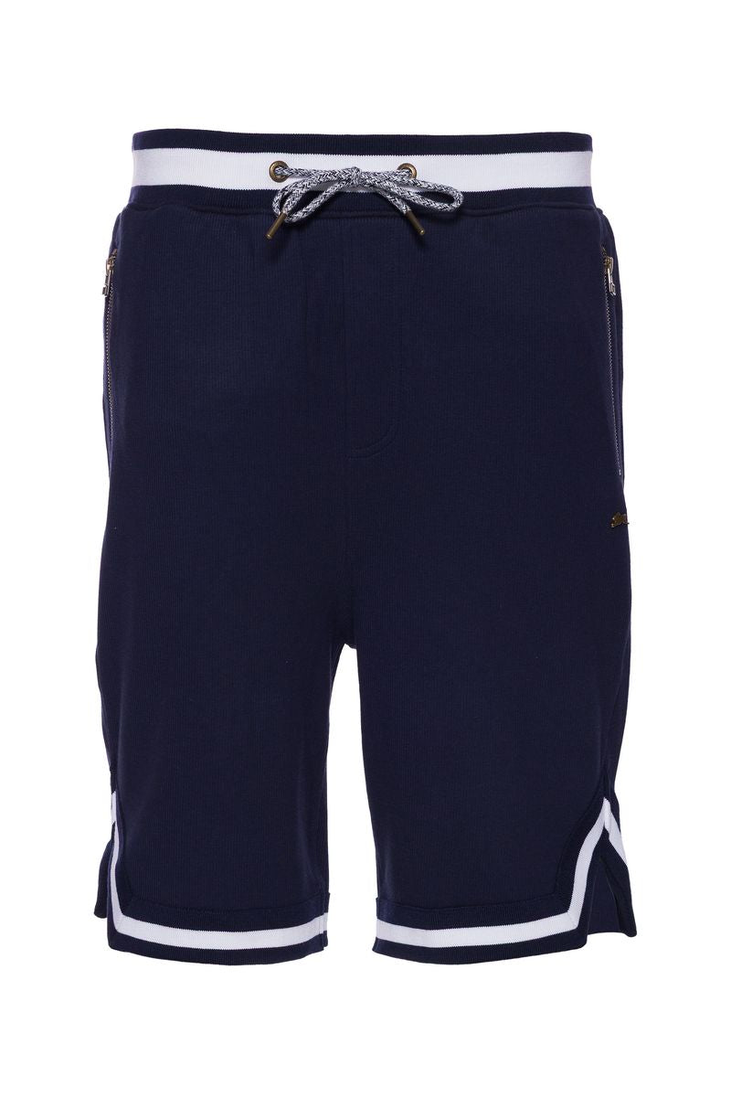A.TIZIANO BRAYLEN NAVY SHORTS