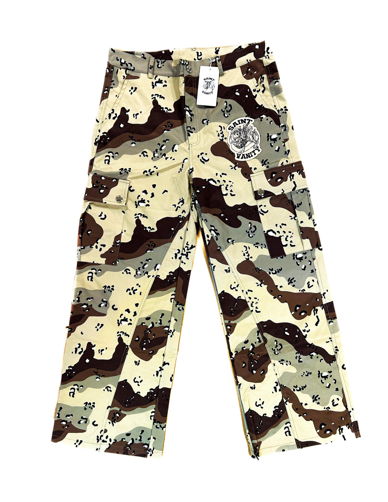 Saint Vanity Tan Camo Nylon Set