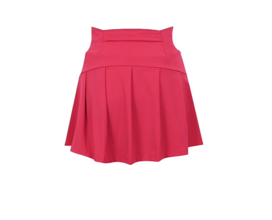 Lulu Lemon: High-Rise Skirt Set Red