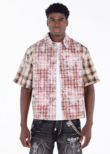 GUAPI: Eclipse Plaid Shirt