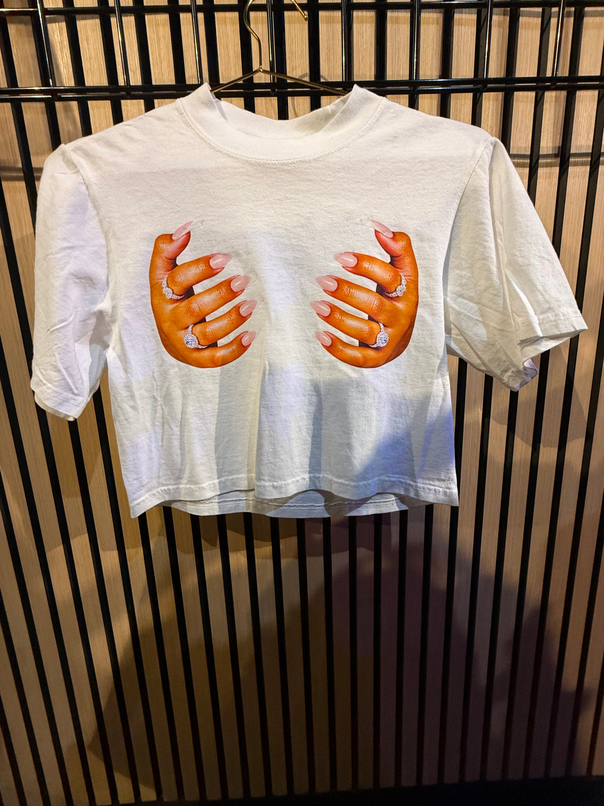 DONT LET GO CROP TOP (White)