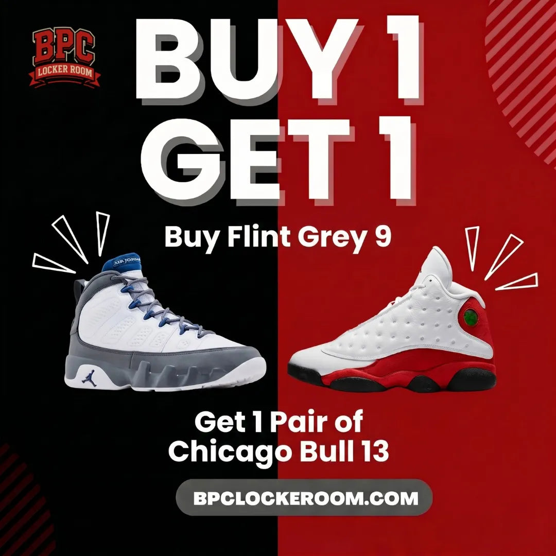 Buy Flint Grey 9 Get 1 Pair of Chicago Bull 13