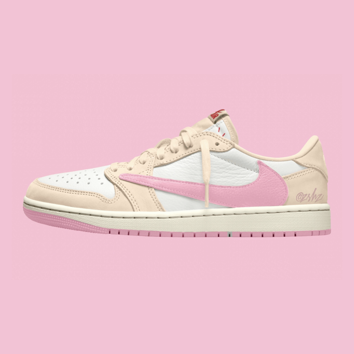 Gradeschool: Travis Scott X Air Jordan 1 Low OG SP ‘Shy Pink’