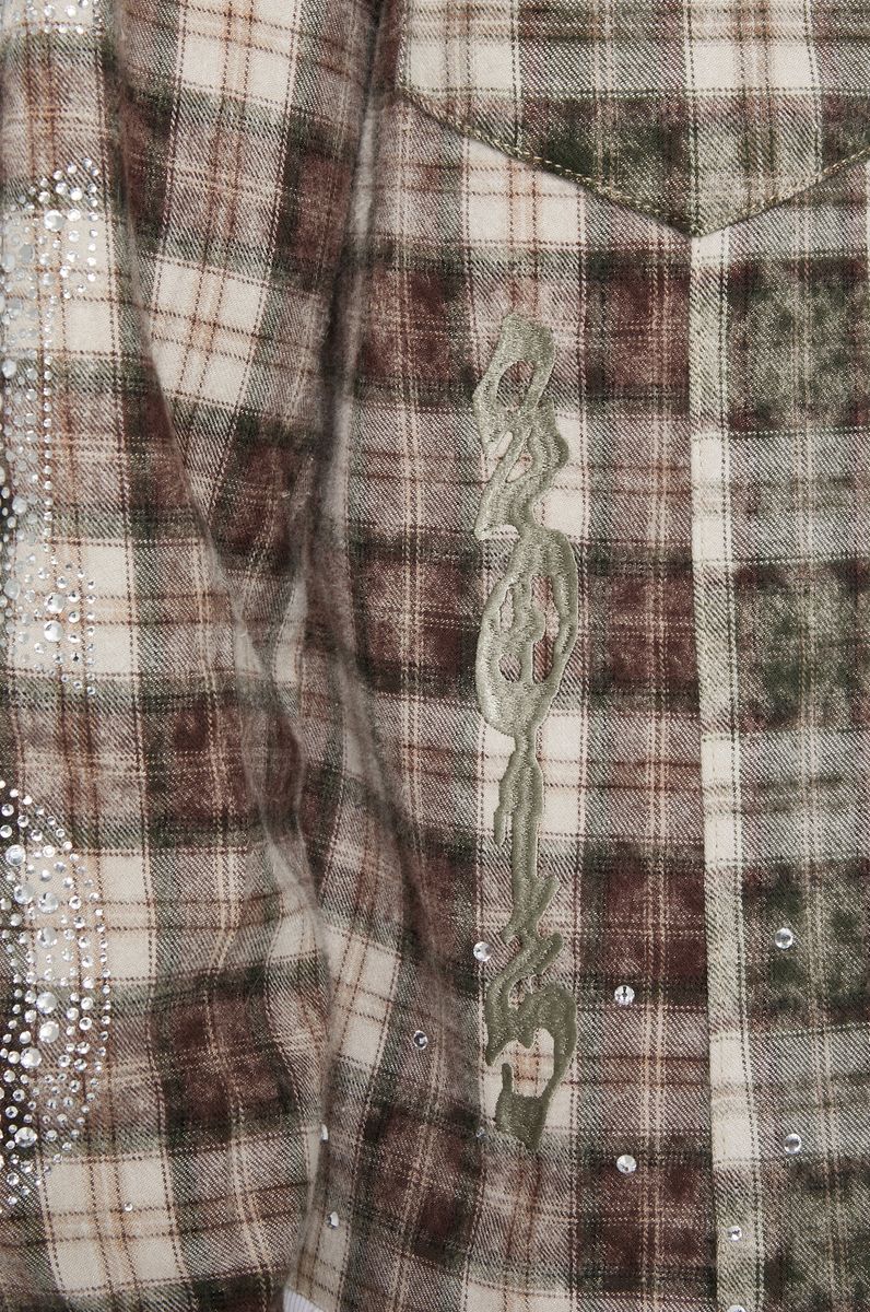 GUAPI : ( Mocha-Crescent-Flannel )