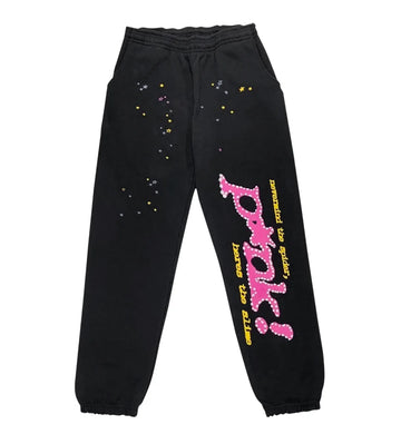 SP5DER BLK/PINK V2 JOGGER