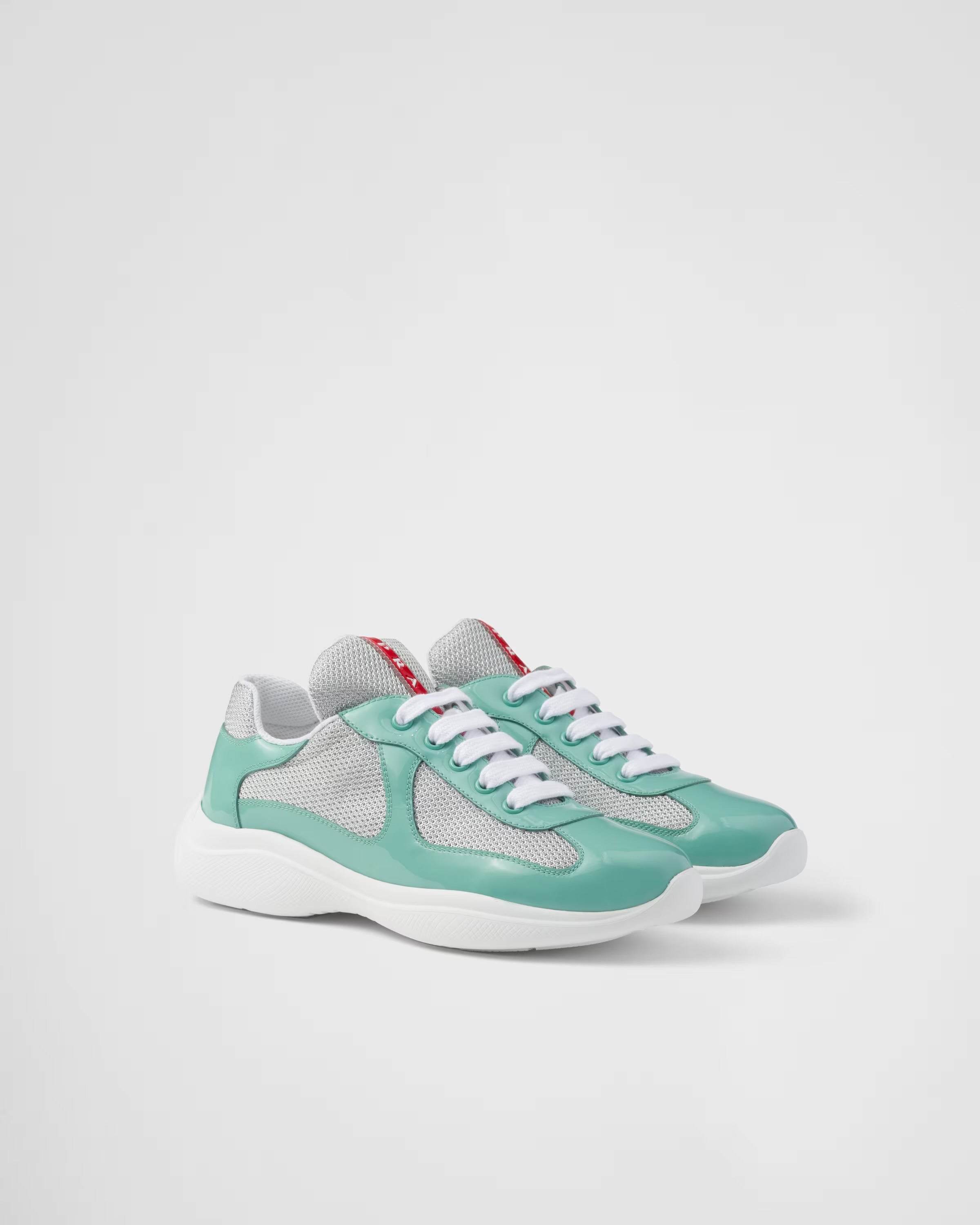 Prada America's Cup Sneakers: Jade Green