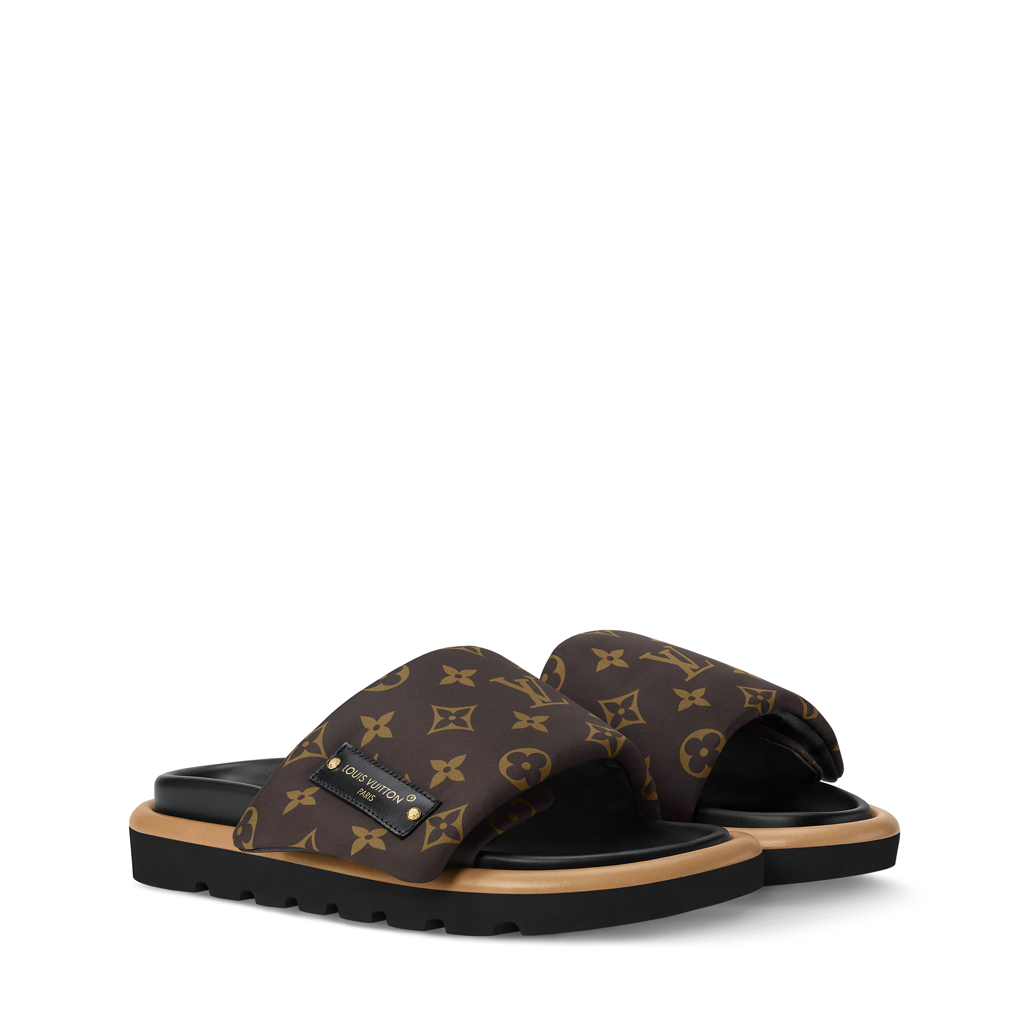 LOUIS VUITTON: POOL PILLOW FLAT COMFORT MULE
