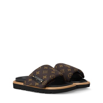 LOUIS VUITTON: POOL PILLOW FLAT COMFORT MULE