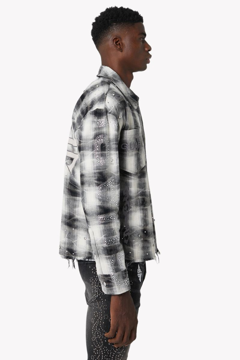 GUAPI : ( Cloud-Grey-Cross-Flannel )