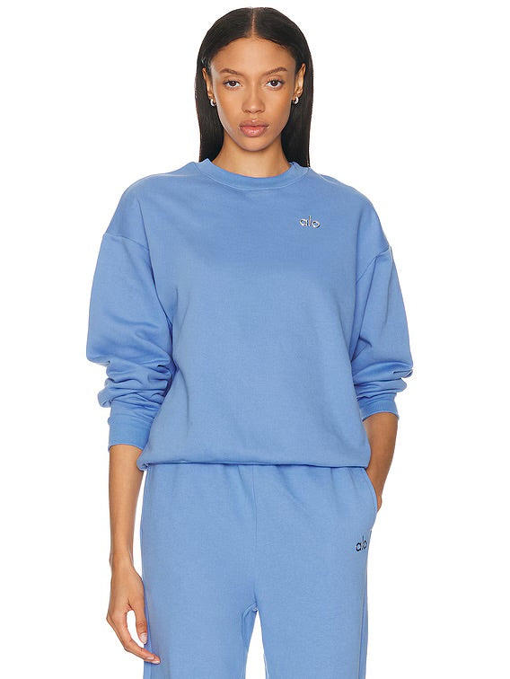 Athletic Wear: Accolade Crewneck Crystal Clear Blue product image