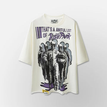 HYDE PARK: Cough Syrup Moto Racer Team White T-Shirt