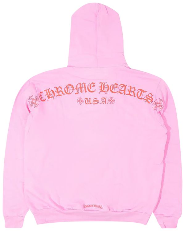 CHROME HEARTS: T Bar Logo Hoodie