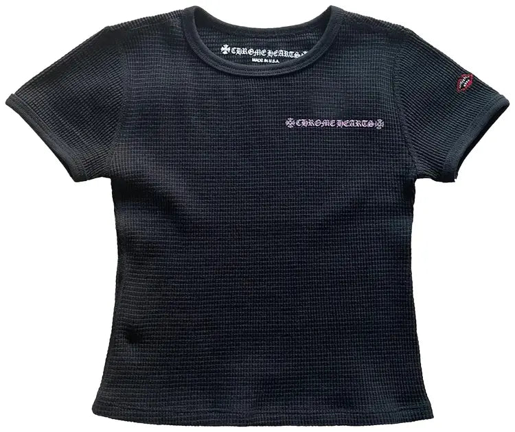 CH x Matty Boy Thermal Short-Sleeve Top 'Black/Pink
