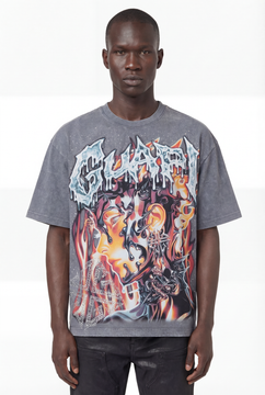 GUAPI: Grey Cyborg Tee