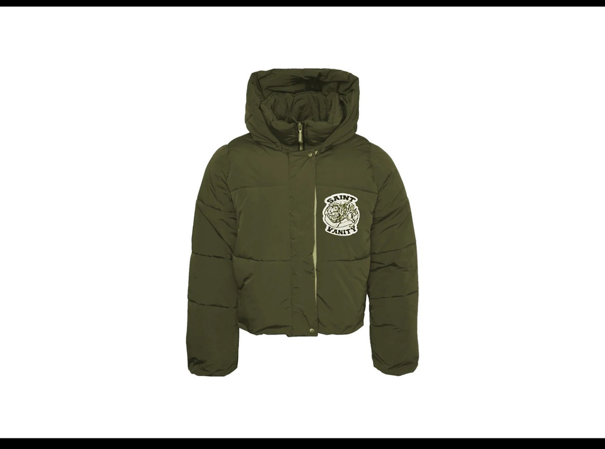 Saint Vanity Puffer Olive