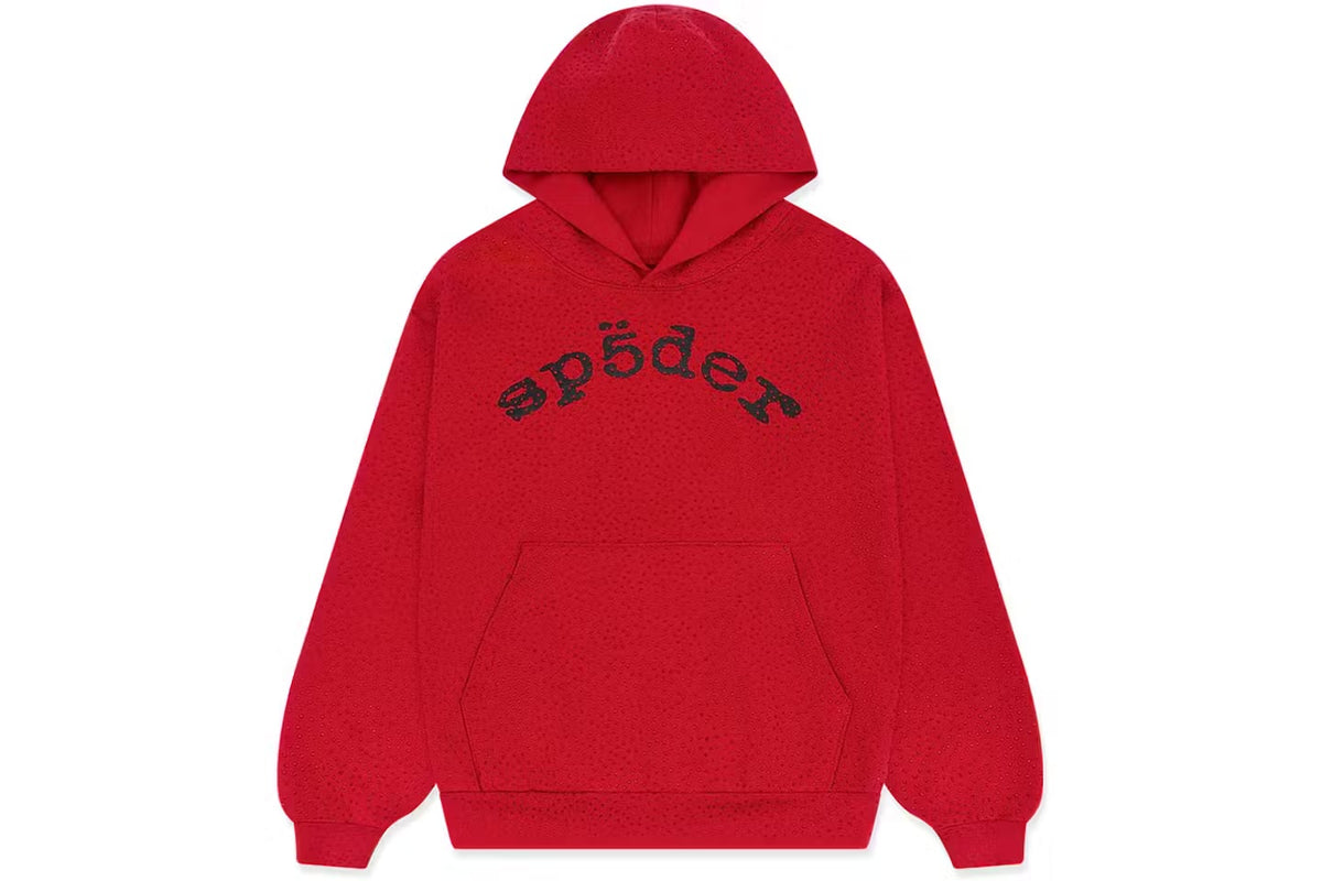 SP5DER: VVS RED Hoodie