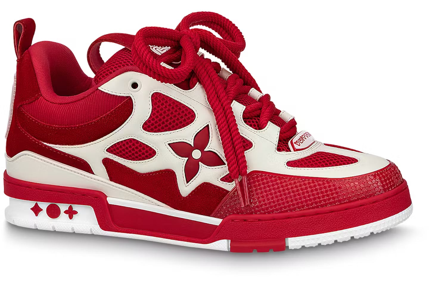 LOUIS VUITTON: LV SKATE SNEAKERS RED