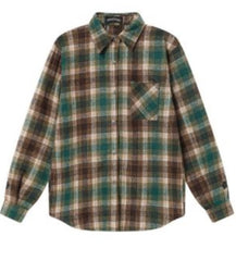 Chrome heart: flannel green/brown
