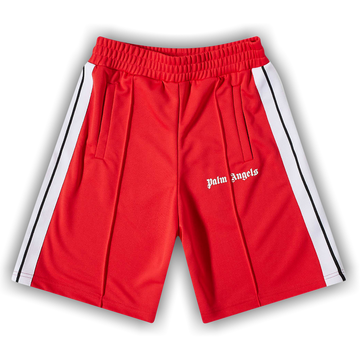 Palm Angels: Classic Track Shorts Red