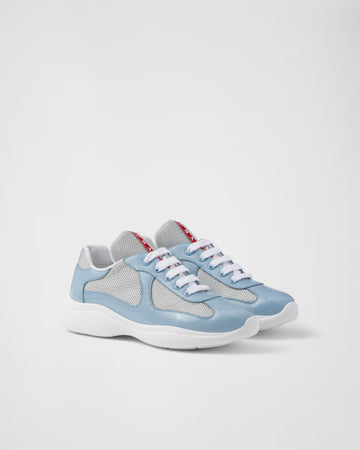 Prada America's Cup Sneakers: Light Blue