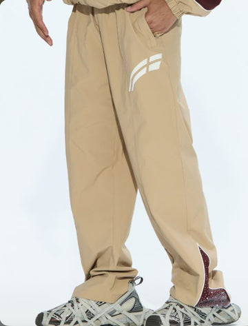 RVS : Champagne/ wine “Astral” windbreaker pants