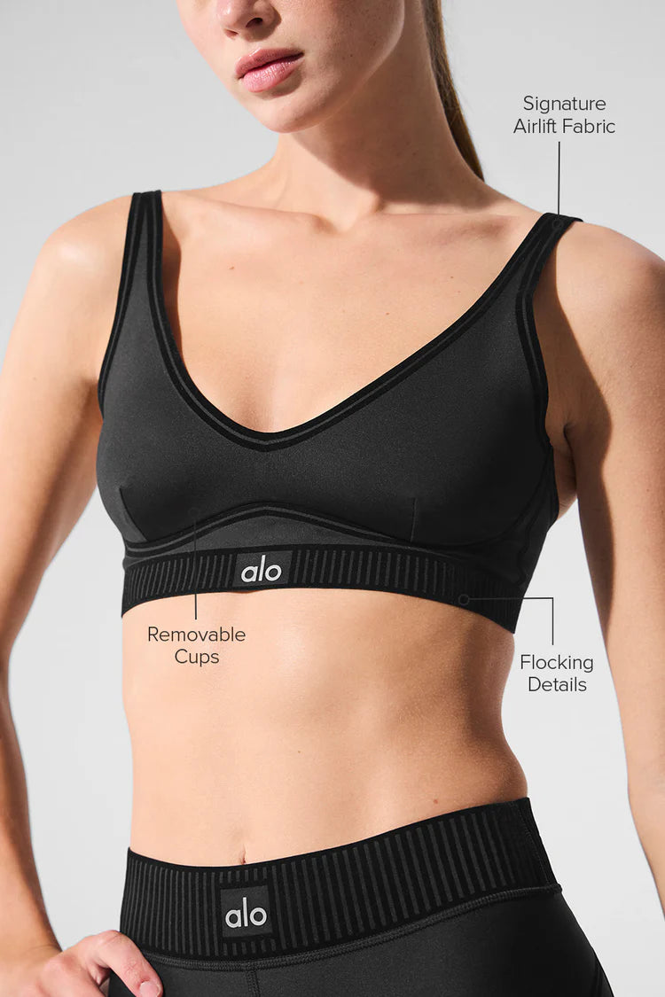 Athletic Wear: BLACK LINE UP SHORT SET