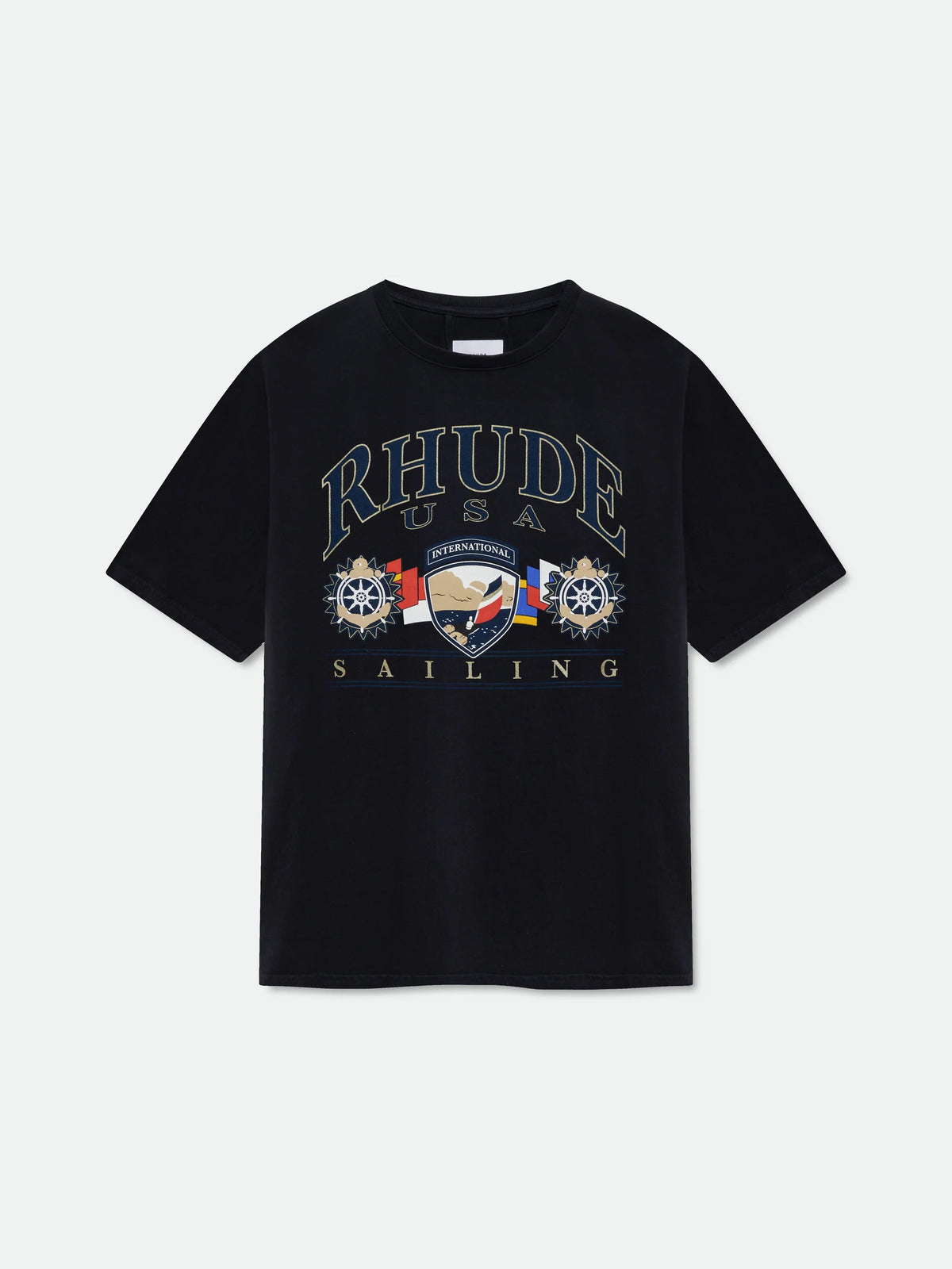 RH: BLACK USA SAILING ICON T-SHIRT