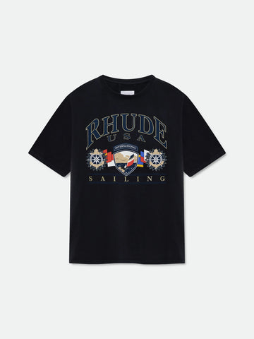 RH: BLACK USA SAILING ICON T-SHIRT