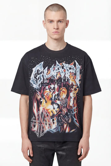 GUAPI: Black Cyborg Tee