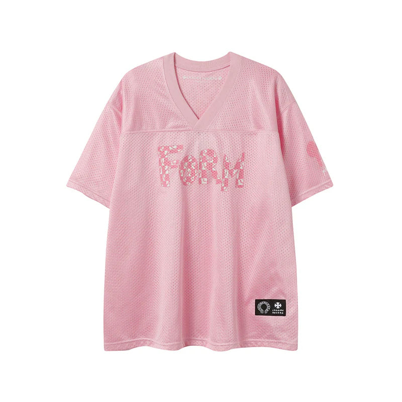 Chrome Hearts Matty Boy Form Jersey Pink