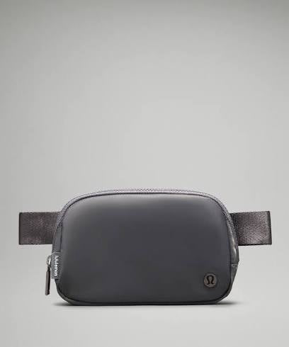 LULULEMON DARK GREY FANNY PACK