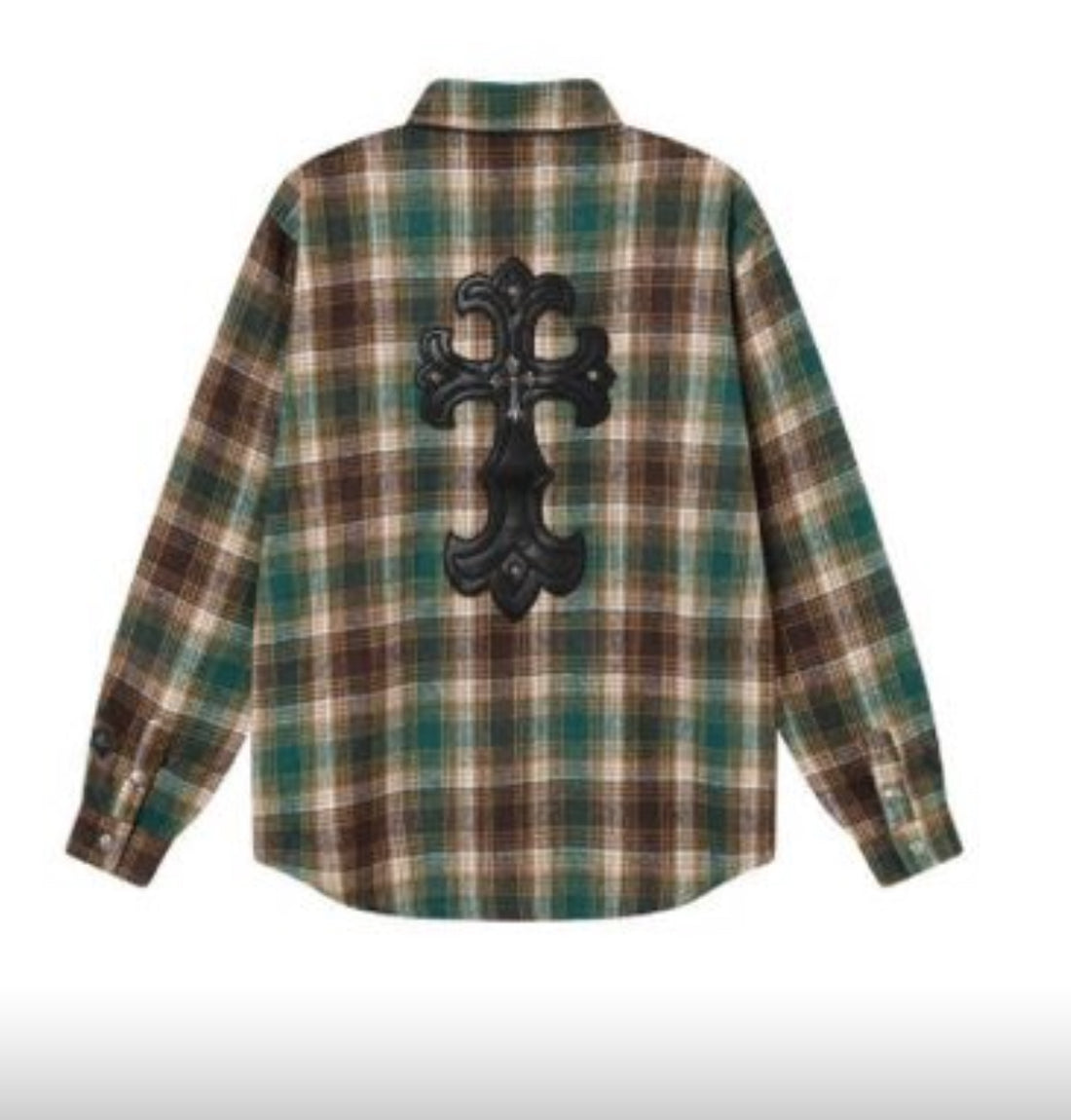 Chrome heart: flannel green/brown