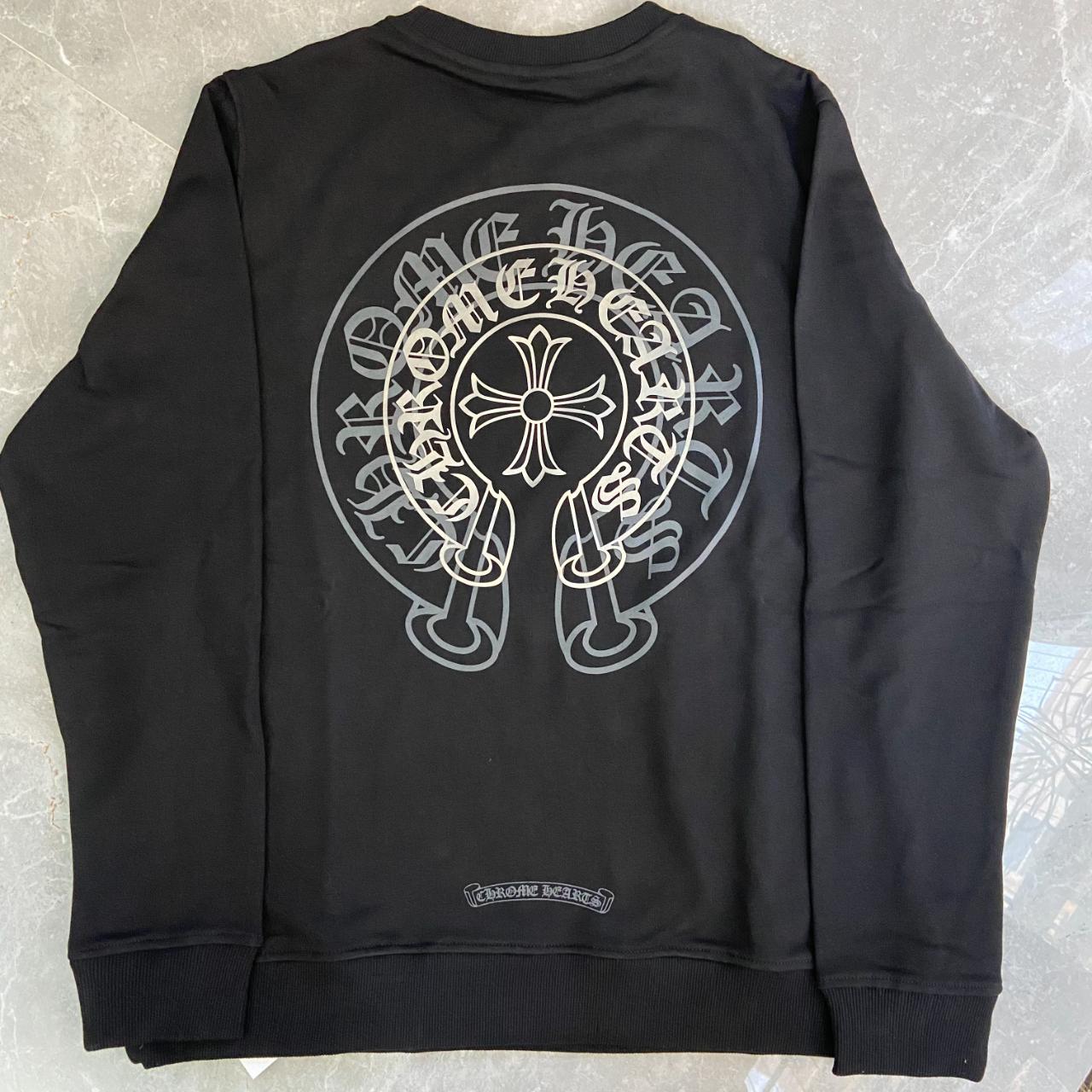 CHROME HEARTS: BLACK JUMPERS SWEATSHIRT