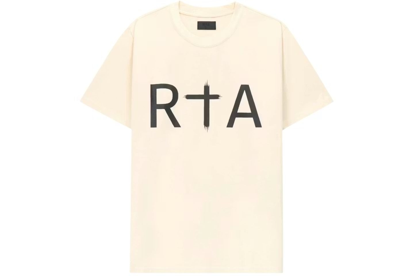 RTA: LIAM REG FIT S/S TEE | SAND/BLACK
