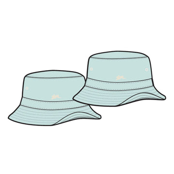 A. TIZIANO: SKY BLUE EVERSON BUCKET HAT