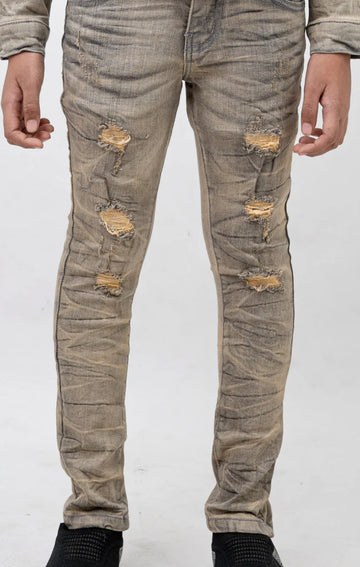 DSTAR: KIDS JEANS GREY VINTAGE