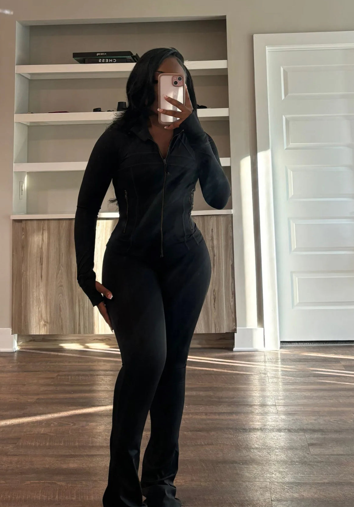 BLACK FLARE 2 PIECE SET