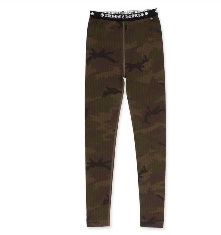CHROME HEARTS: CAMO LEGGINGS