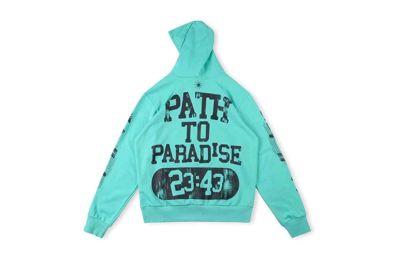 HELLSTAR: LIGHT BLUE/BLACK SPORT HOODIE