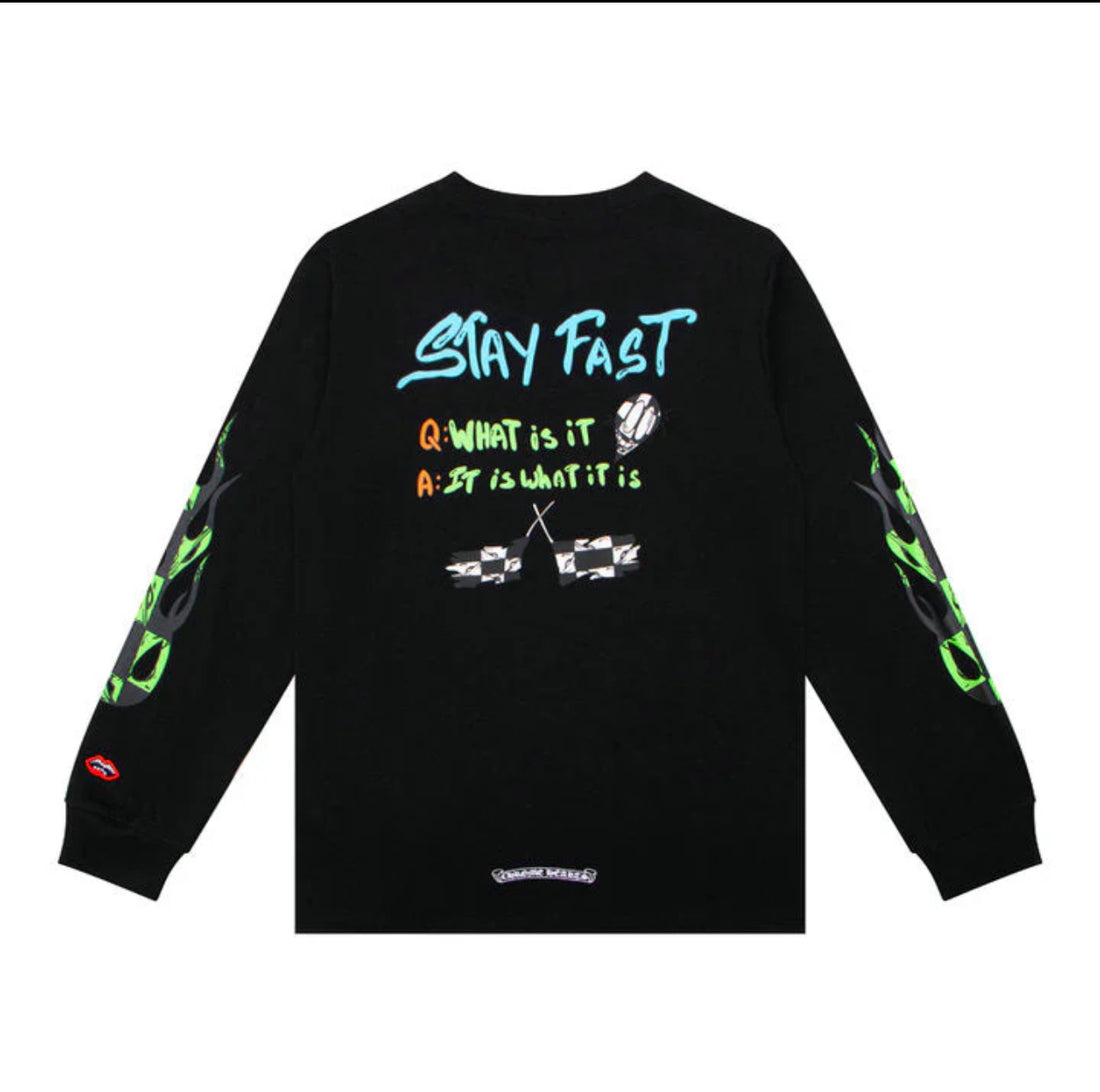 CHROME HEARTS: Sex Records Longsleeve Tee