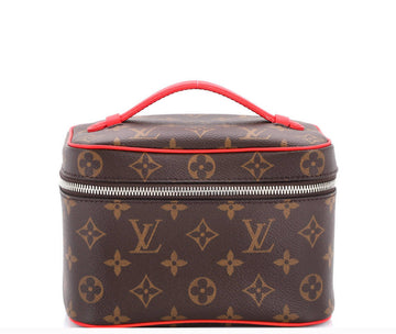 LOUIS VUITTON: Nice Mini Red Vanity