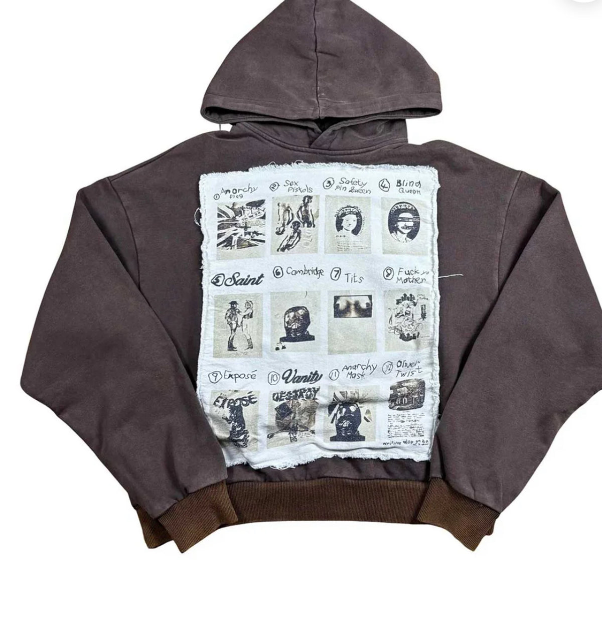 Saint Vanity Brown Vain Hoodie