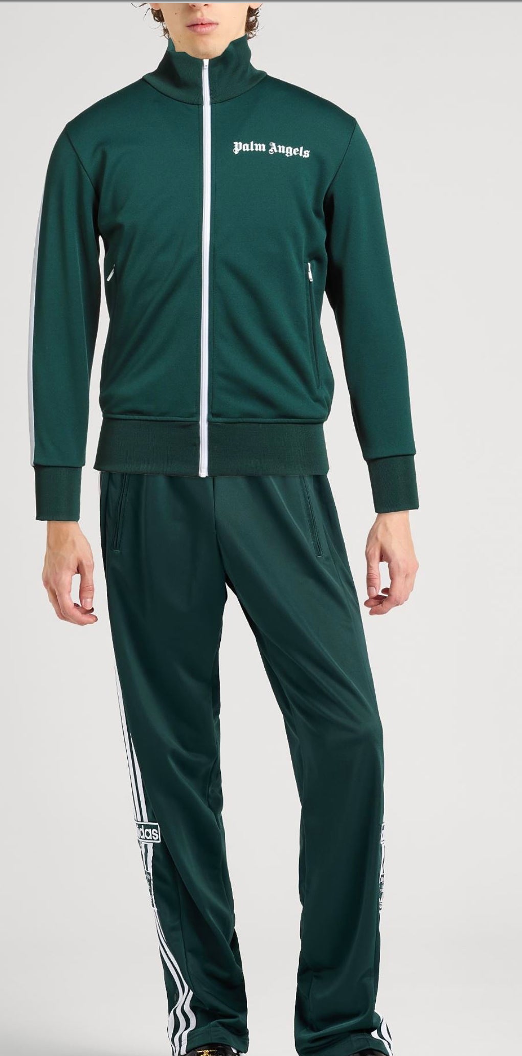 PALM ANGELS: DARK GREEN TRACKSUIT