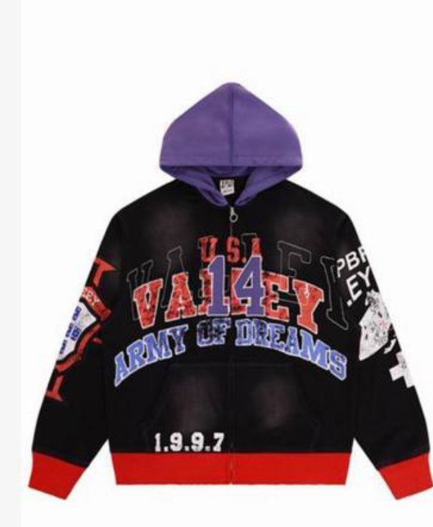 Vale Forever Big 14 Zip Up Hoodie