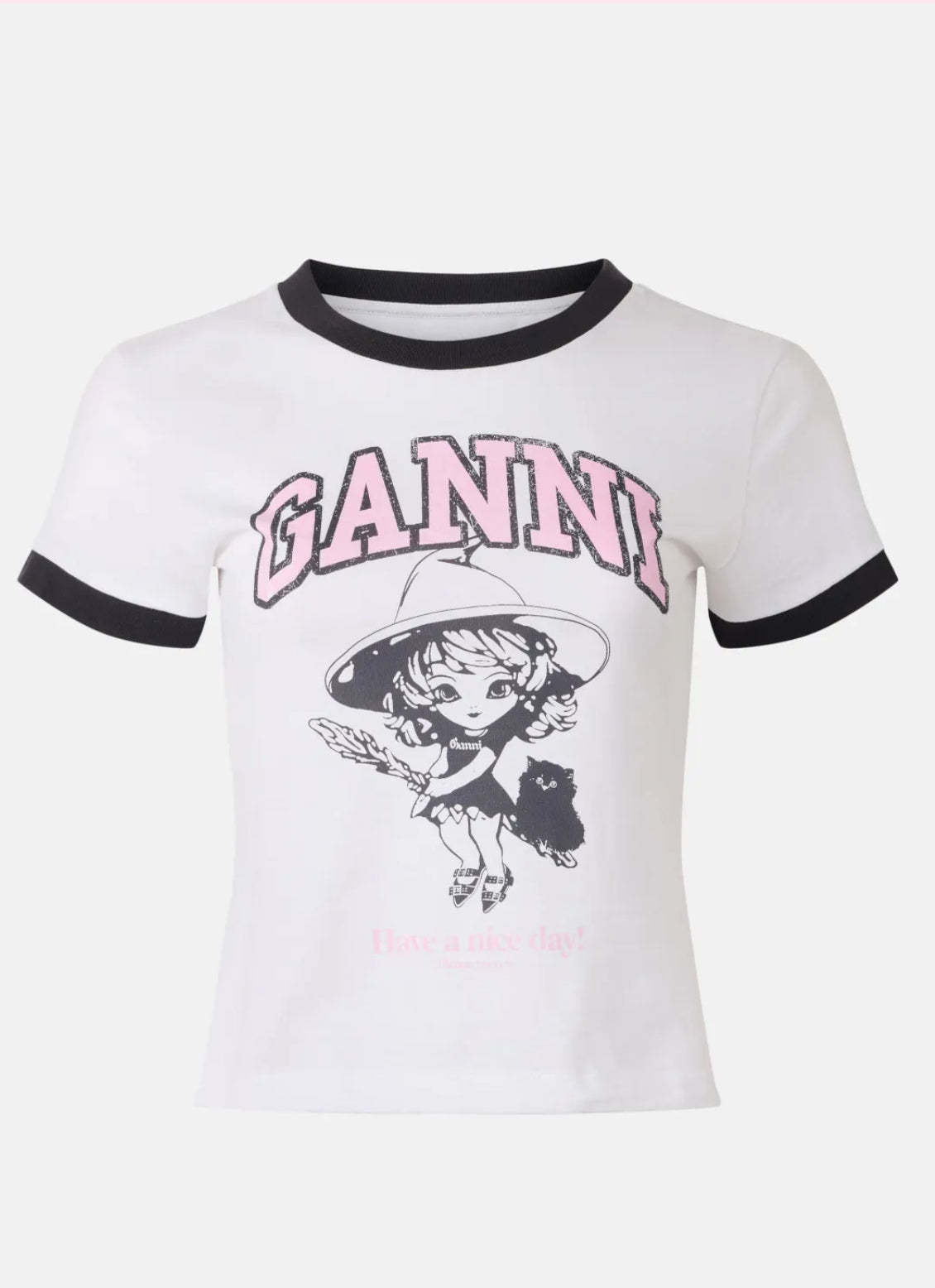 GANNI Basic Jersey Witch T-shirt