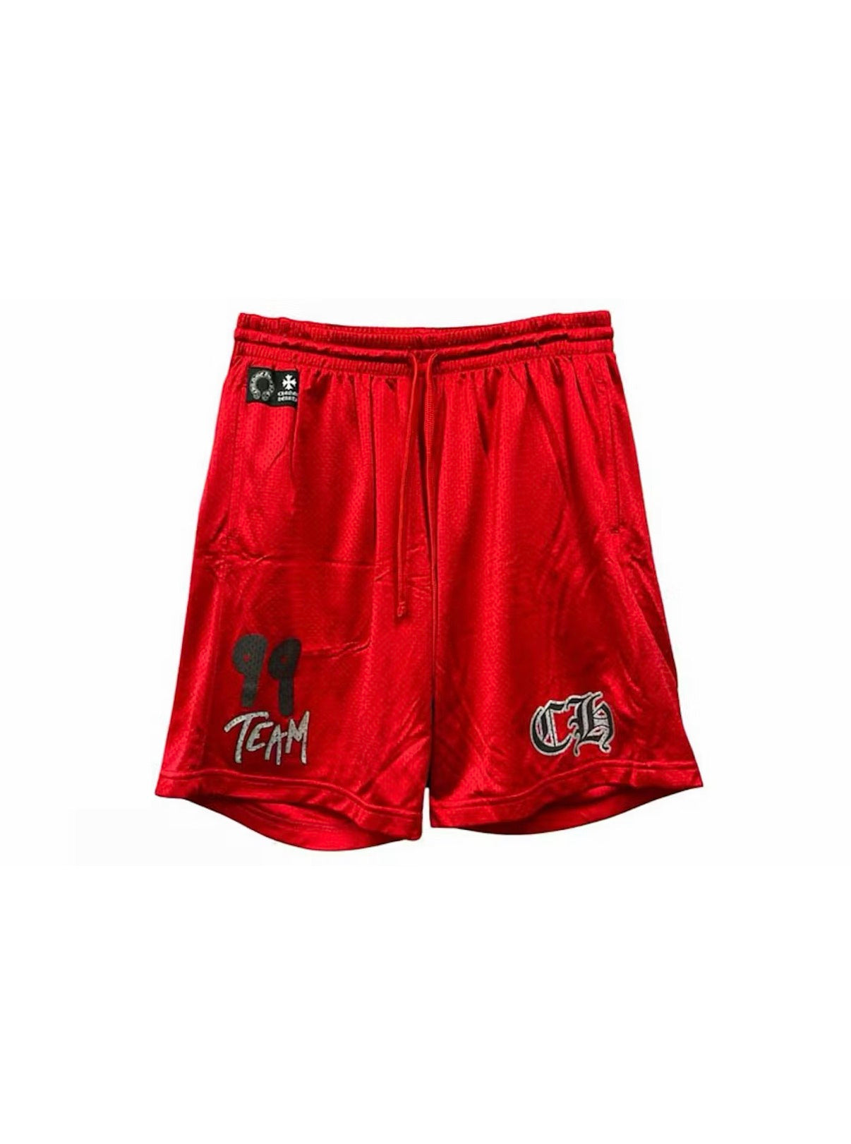 Chrome Hearts Matty Boy Sports Mesh Varsity Shorts Red