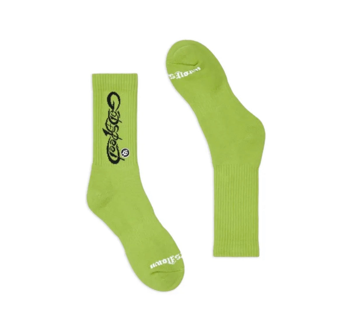 GODSPEED: Green New Age Logo Detail Sock