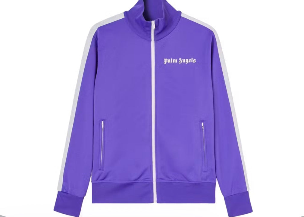 PALM ANGELS: Purple Track Jacket