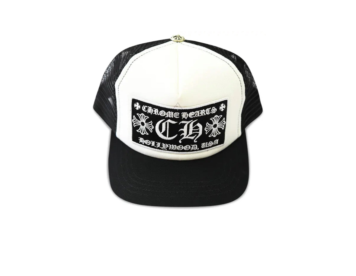 CHROME HEARTS: HOLLYWOOD TRUCKER HAT